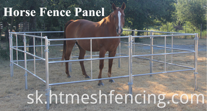 Pozinkovaný zvieratká plot plot hovädzí plot koňský plot Corral Panel